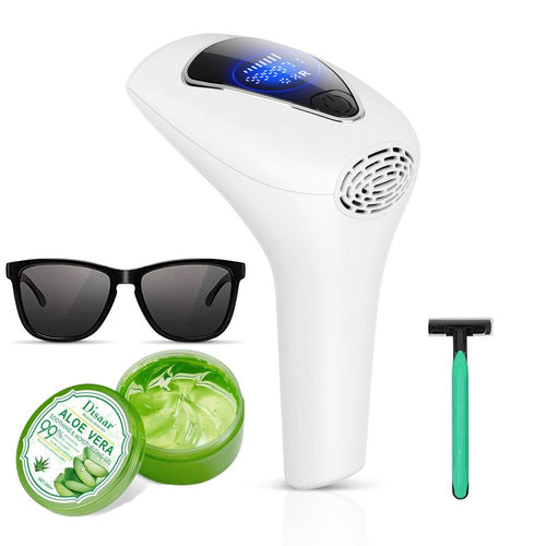 Bareskin Smooth & Soothe: IPL Laser Hair Removal Device with Aloe Soothing Gel